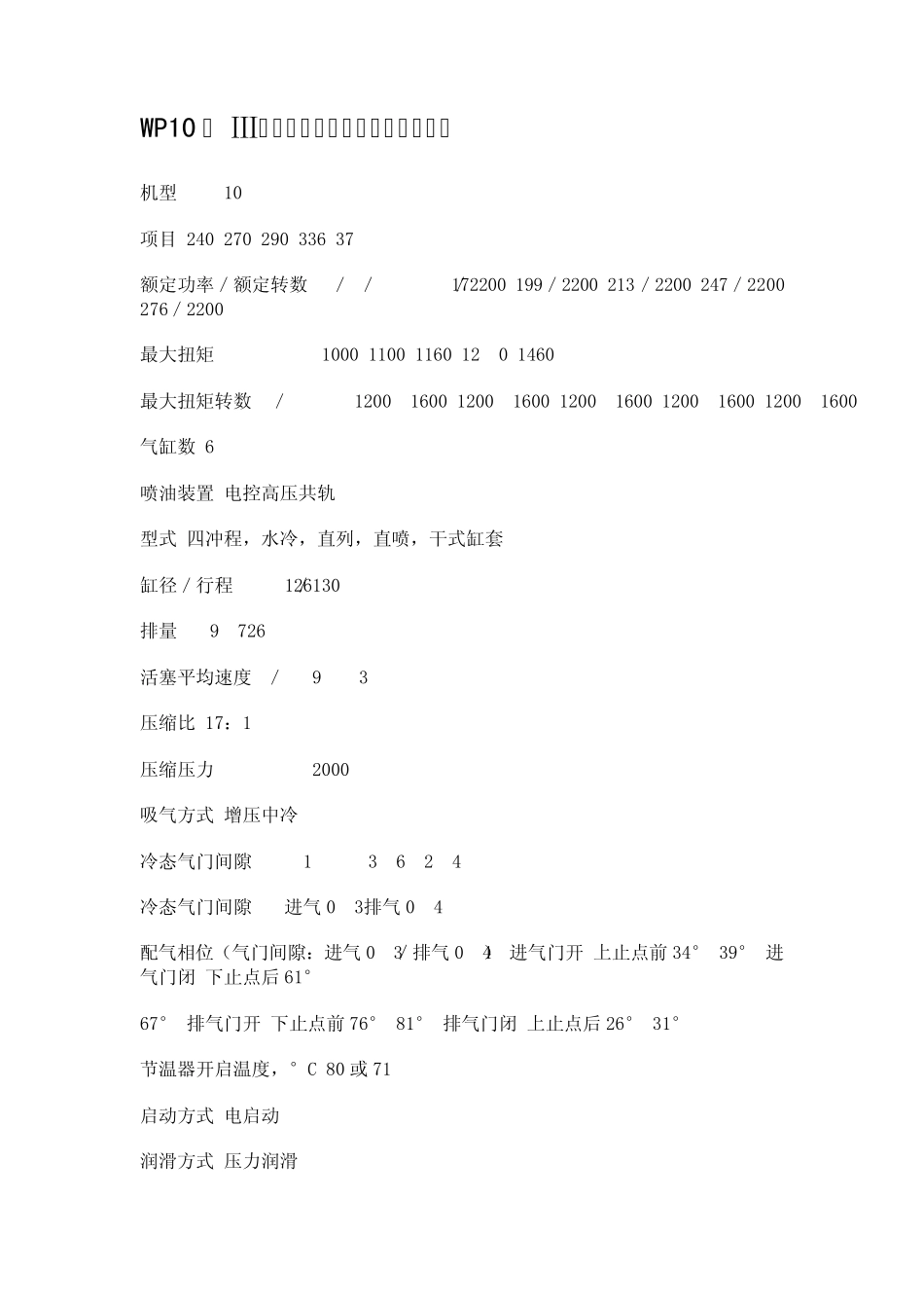 WDWPTBD潍柴发动机性能介绍_第2页