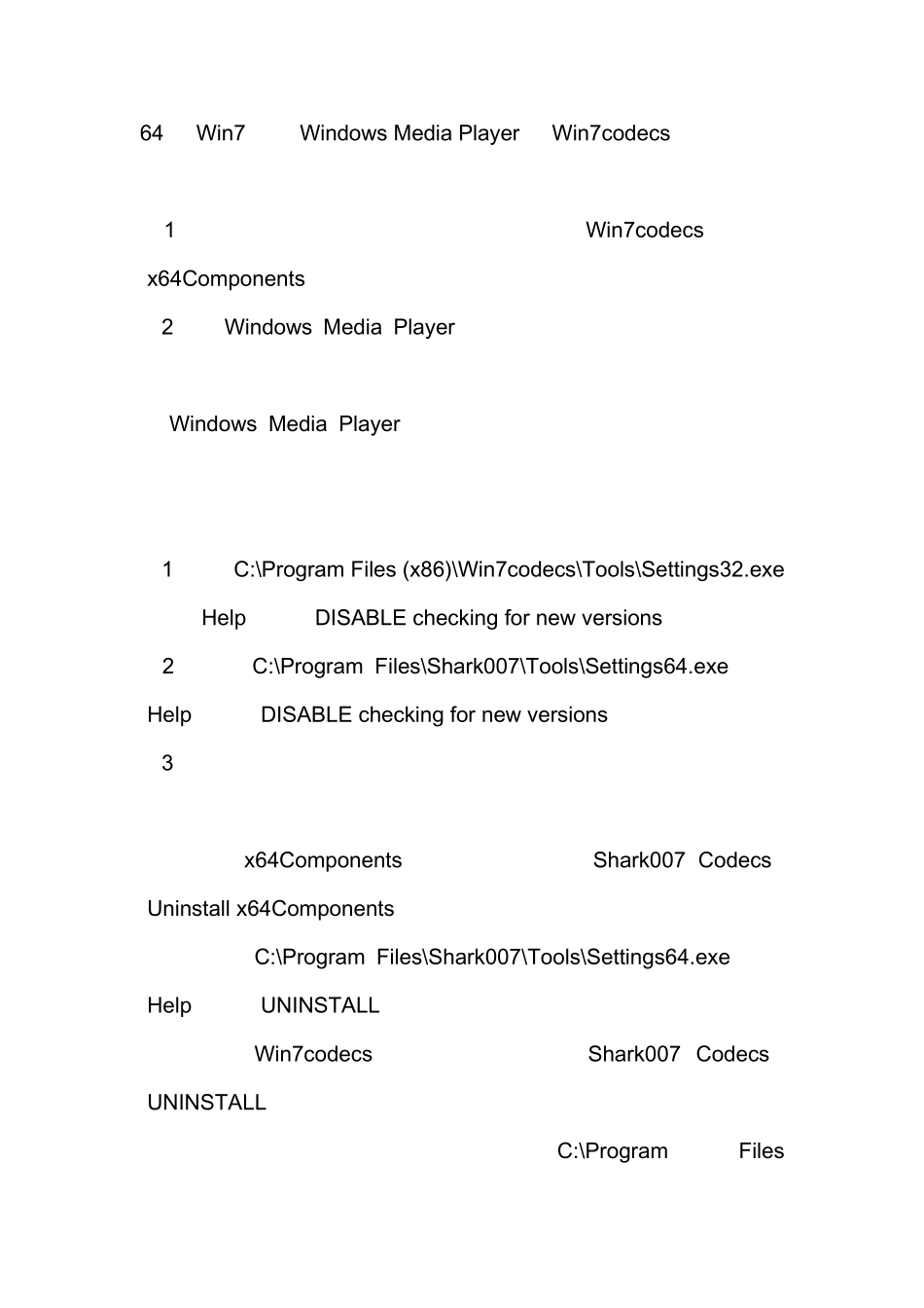 Win764位Win7codecs解码器使用_第1页