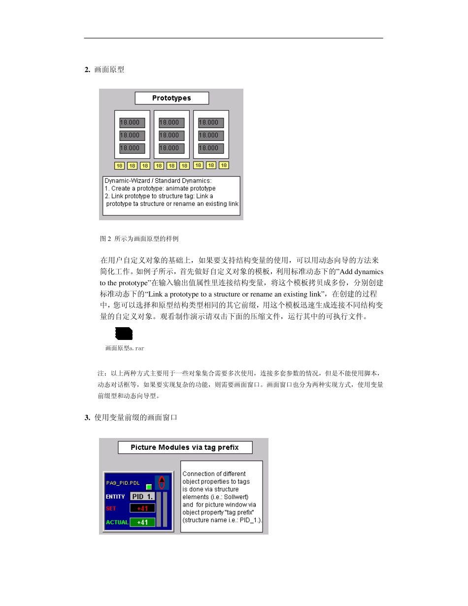 WinCC中的画面模板_第2页