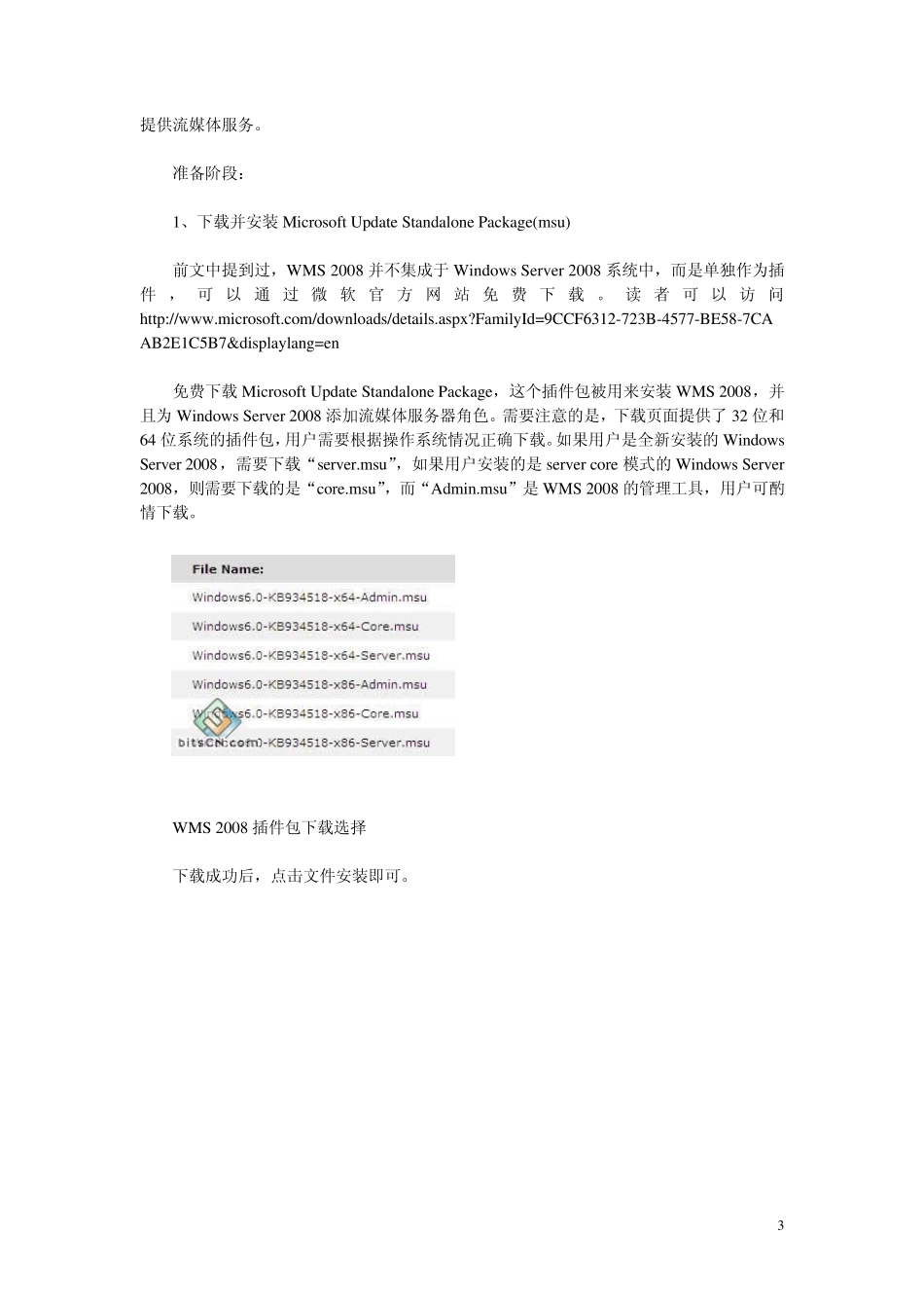 windows2008架设流媒体服务器_第3页