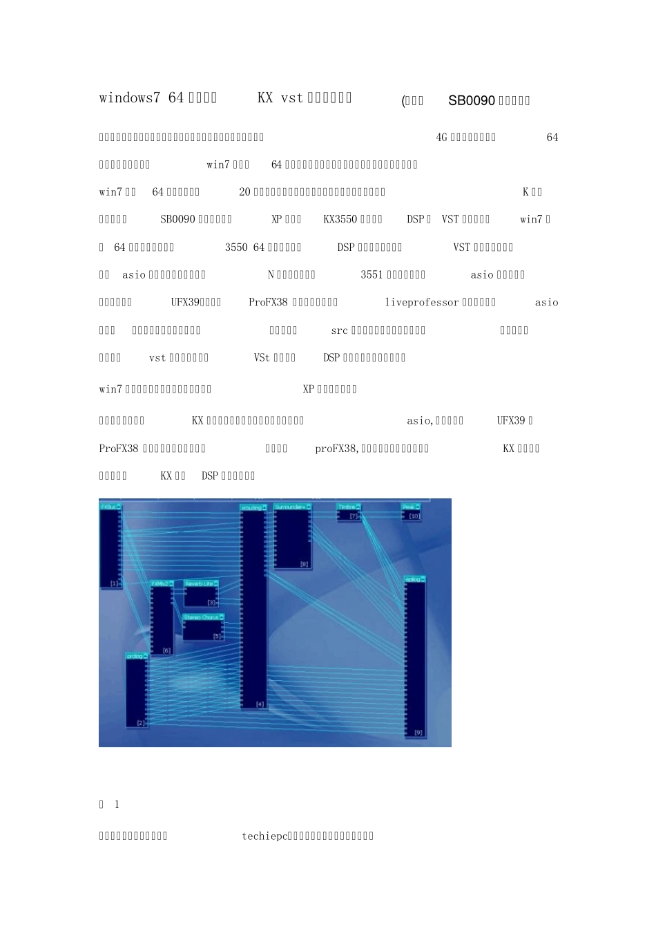 windows764位旗舰版KXvst驱动使用心得(让创新SB0090恢复生机)_第1页