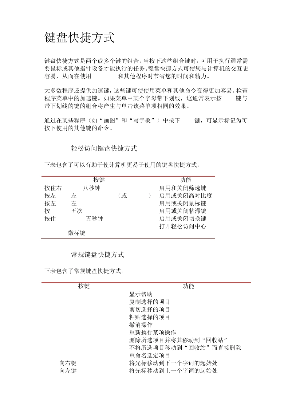 Windows7全键盘操作快捷键全_第1页
