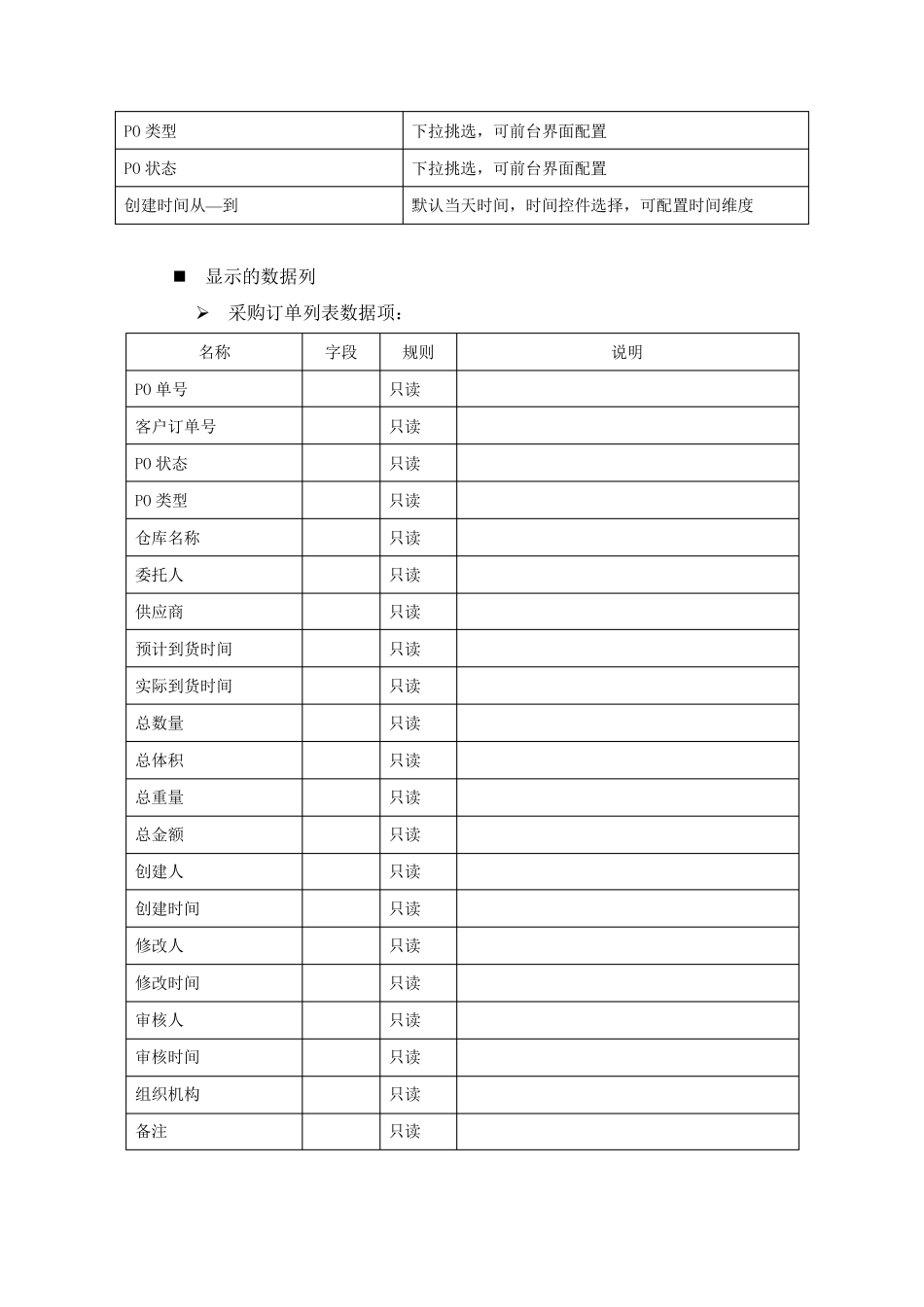 WMS业务需求说明书_第2页