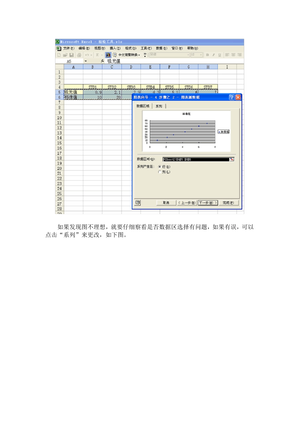word文档[用excel电子表格绘制曲线图文实例]_第3页