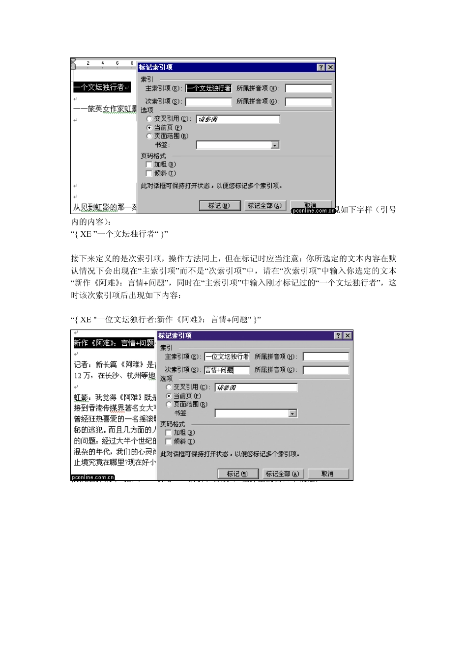WORD样式和域的使用_第3页
