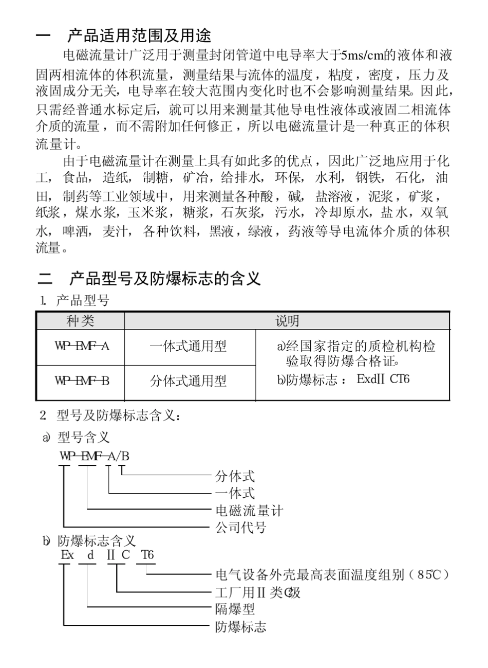 WPEMF系列电磁流量计_第3页