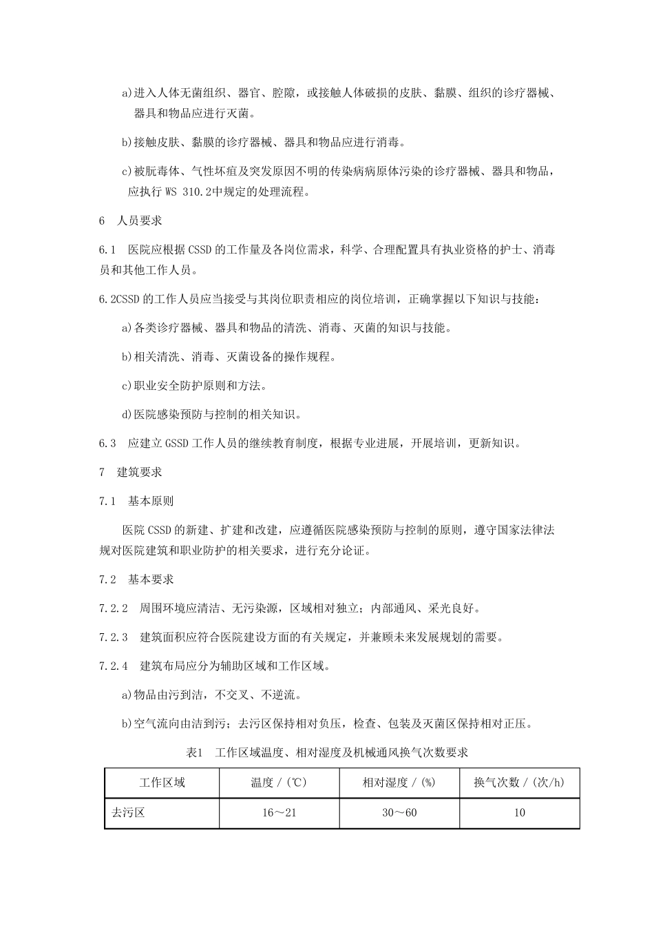 ws310.1医院消毒供应中心第1部分：管理规范_第3页
