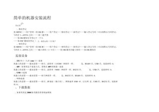 X628指纹考勤机简单操作指南