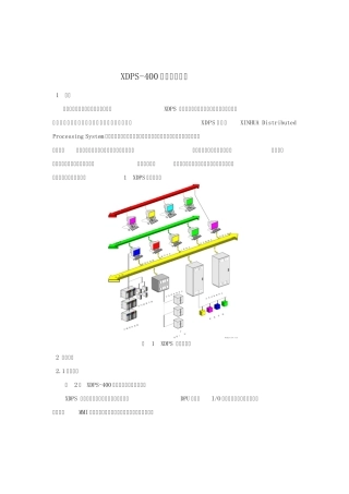 XDPS400分散型控制系统