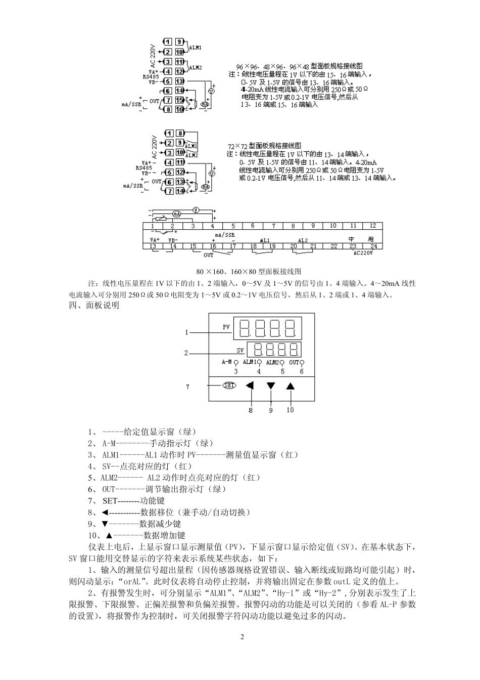 XMT8000说明书_第2页
