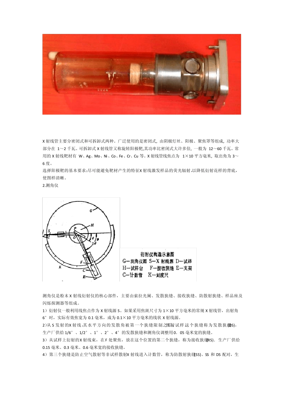 XRD及其原理、制样等_第2页