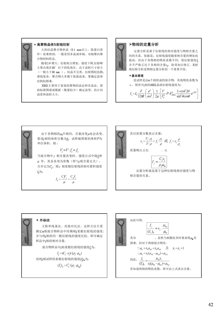 XRD定量分析方法_第1页