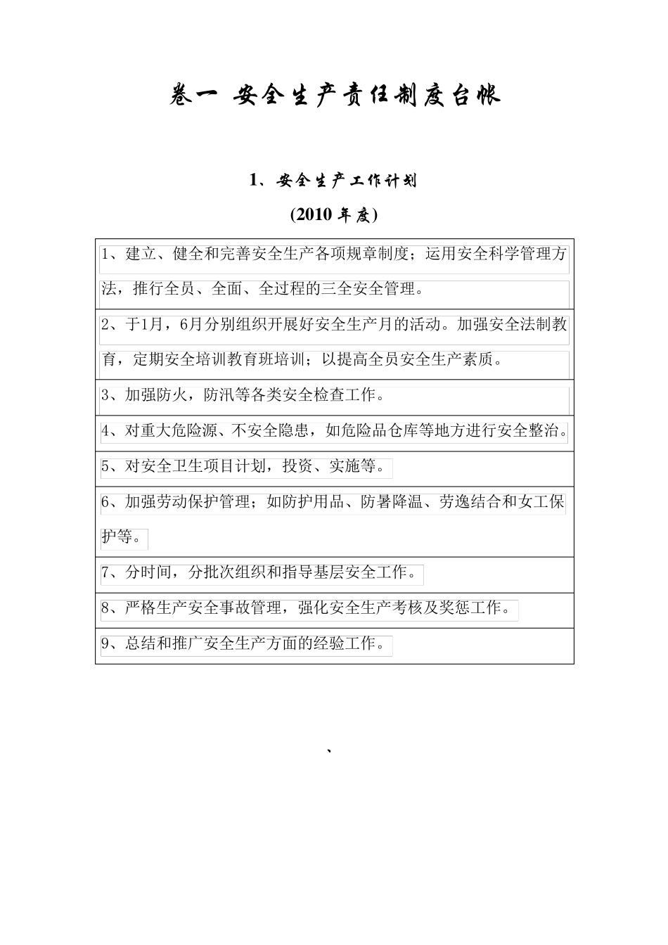 xxx家具厂安全生产台帐_第2页