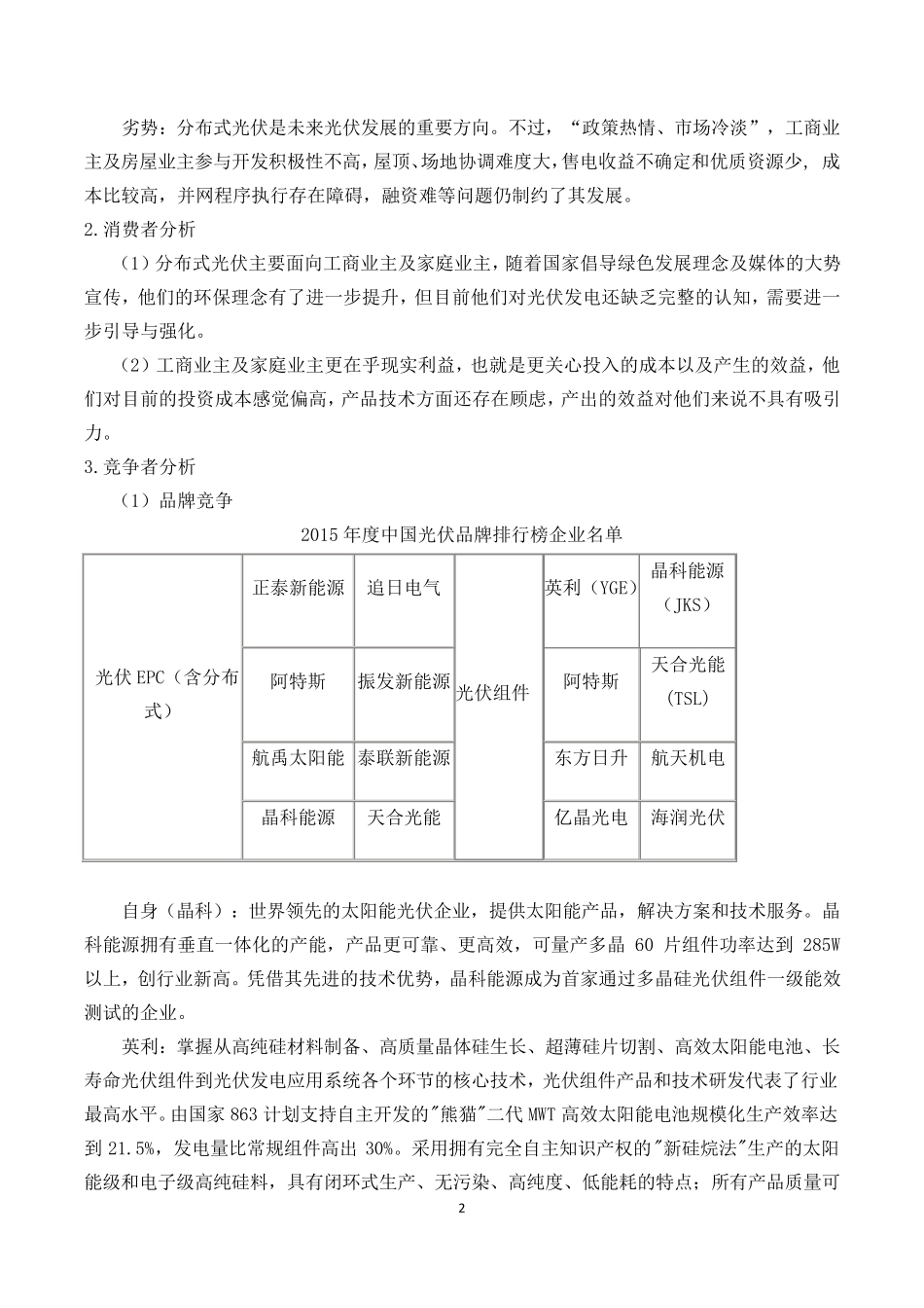 XX光伏品牌推广策划方案_第2页