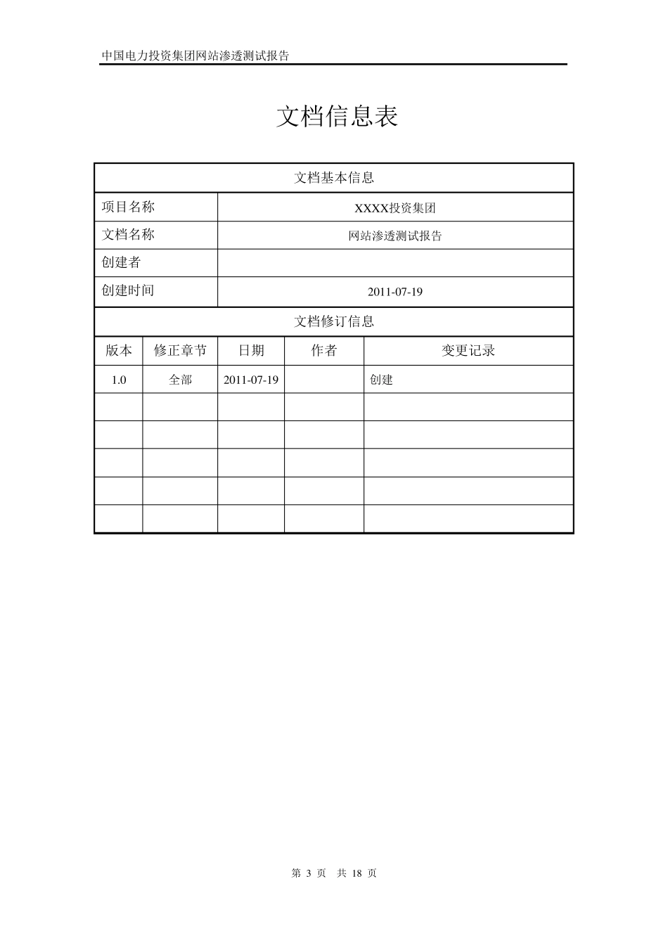 XX投资集团网站渗透测试报告_第3页