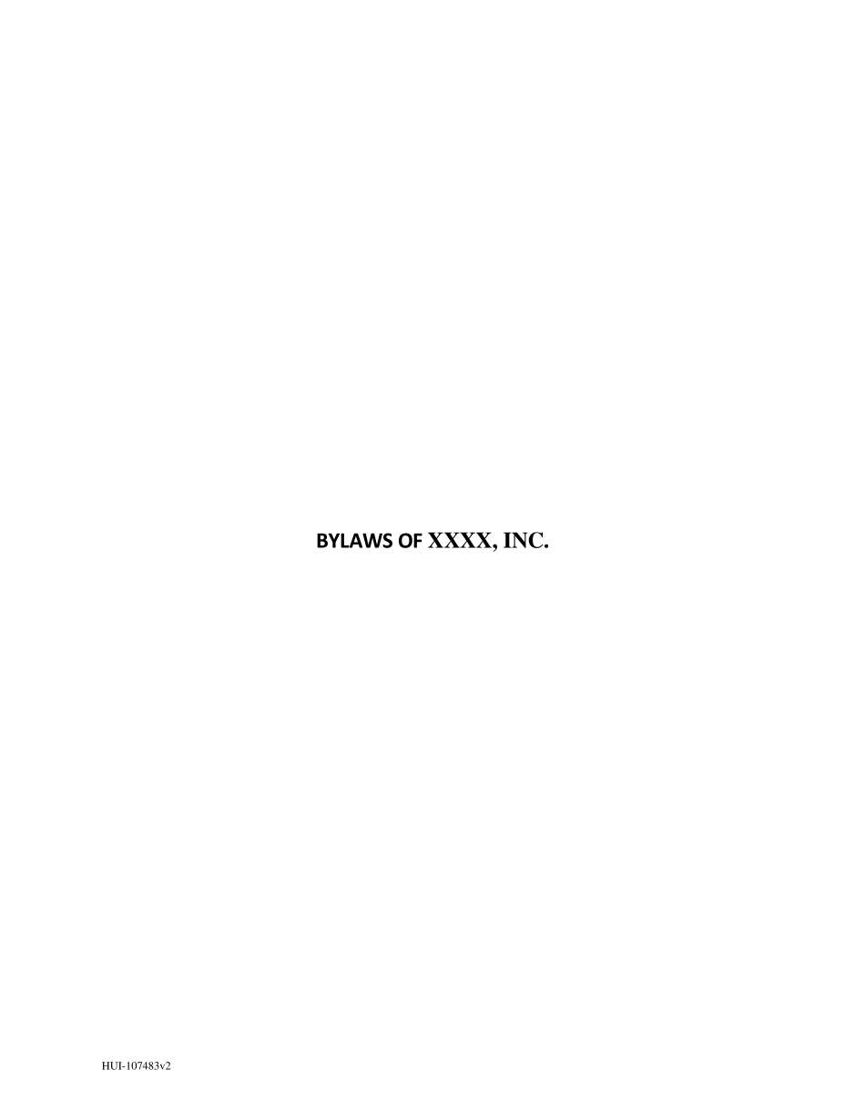 xx有限责任公司章程中英对照版_第1页