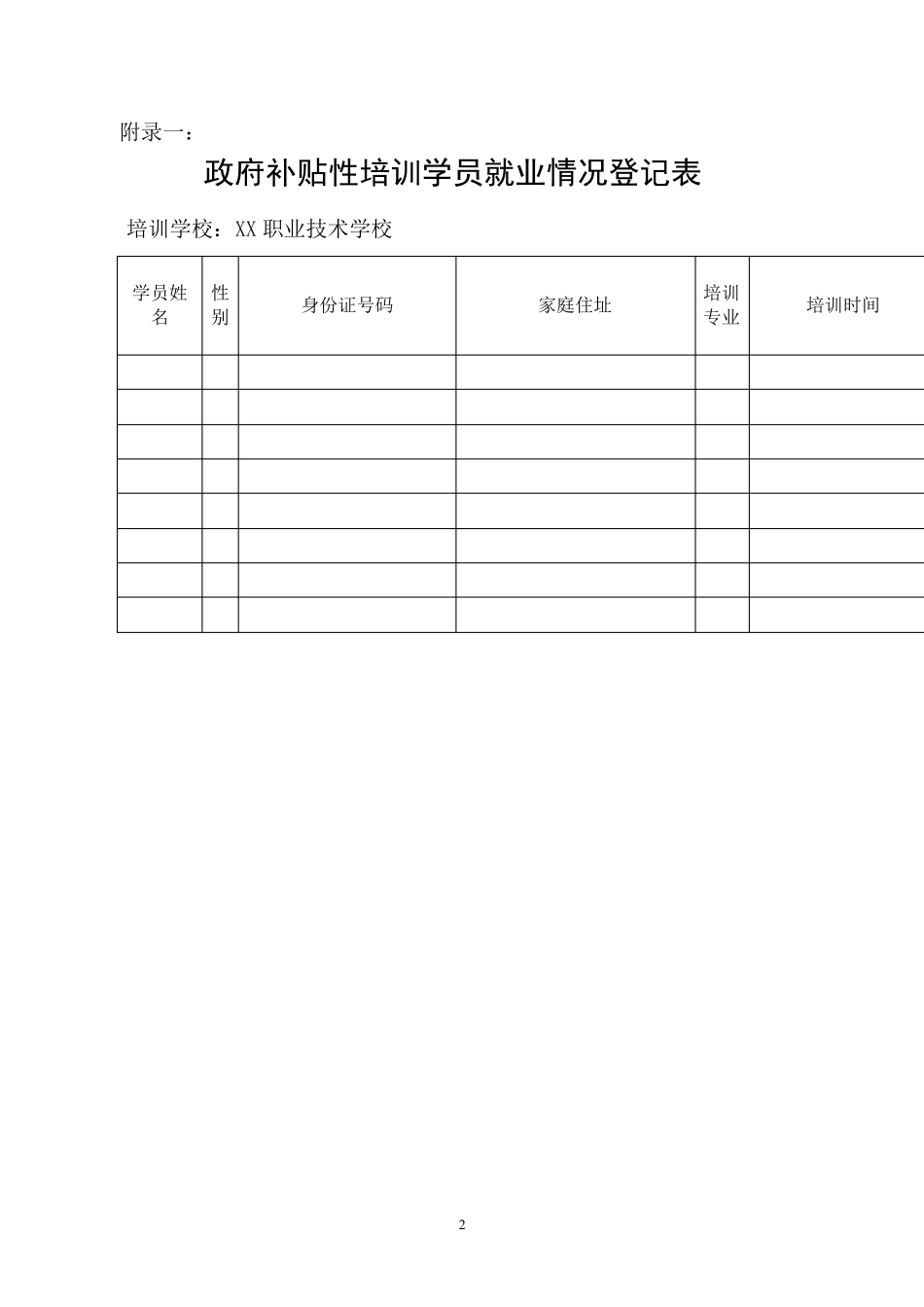 XX职业技术学校整改报告_第2页