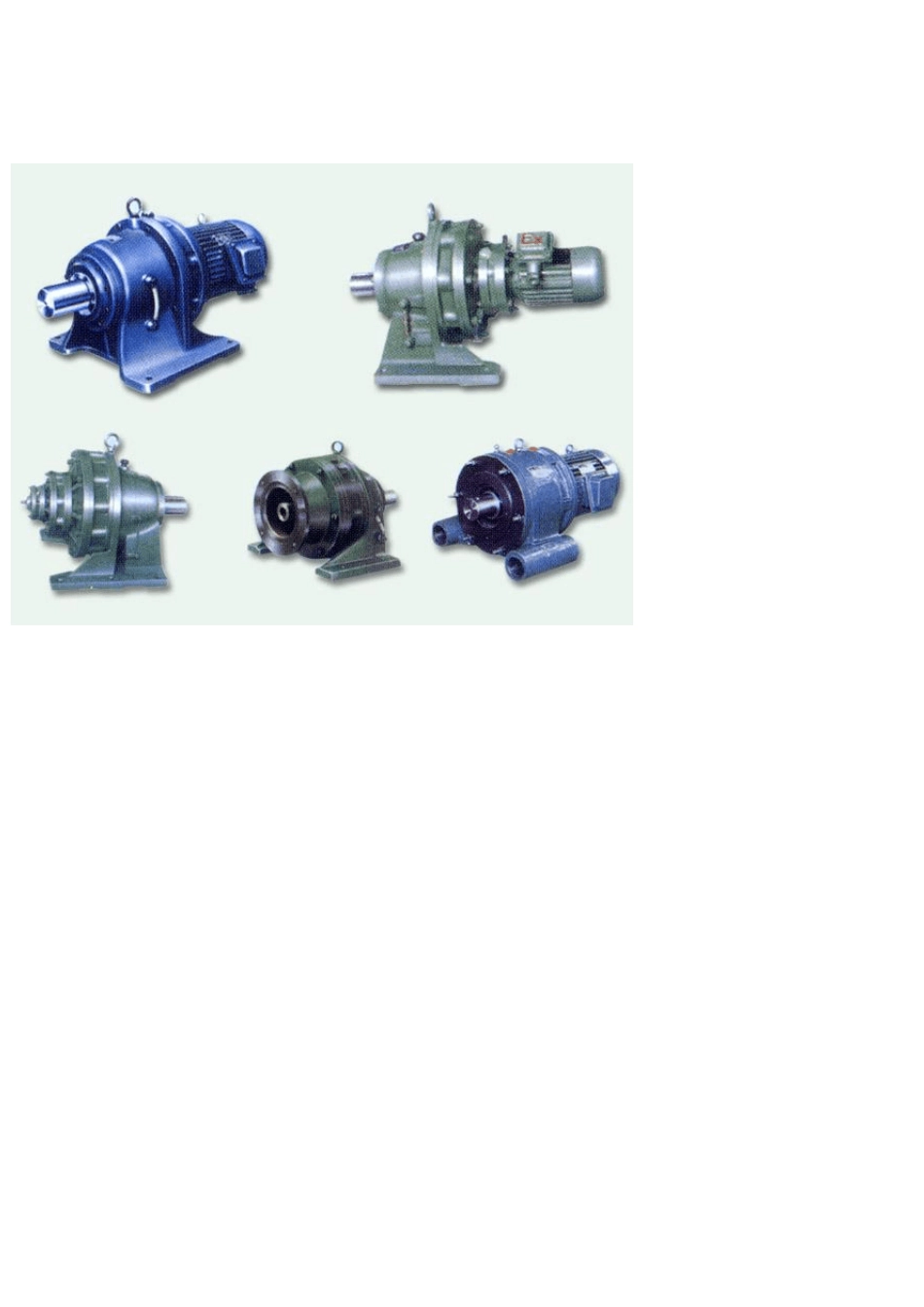 X、B系列行星摆线针轮减速机_第1页