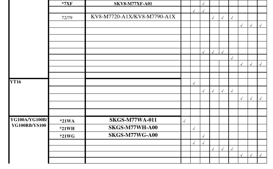 yamaha吸嘴规格01_第2页