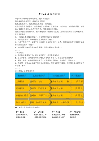 YCYA及节点管理