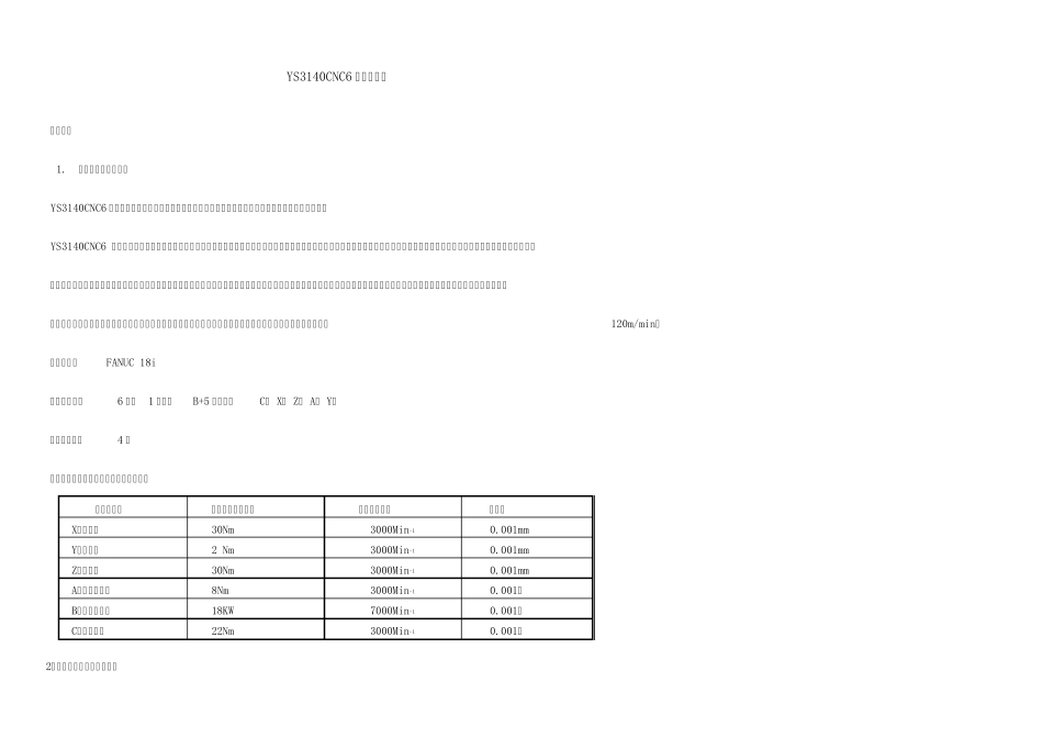 YS3140CNC6数控滚齿机_第1页