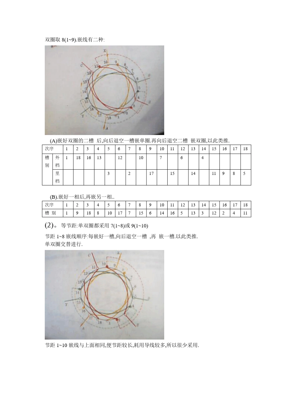 Y系列电动机绕组维修接线图_第3页
