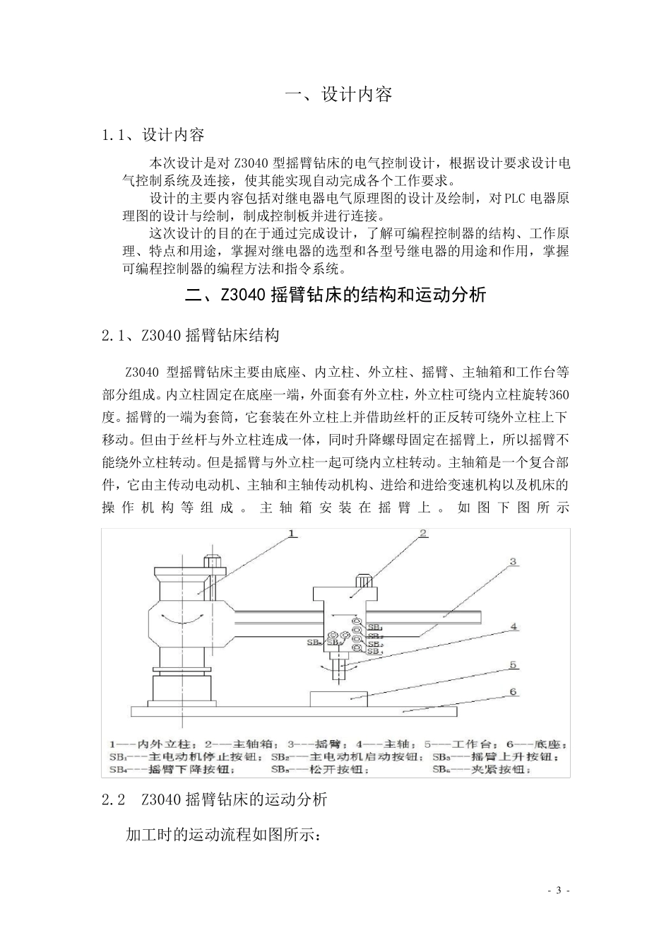 Z3040摇臂钻床的电气控制设计_第3页