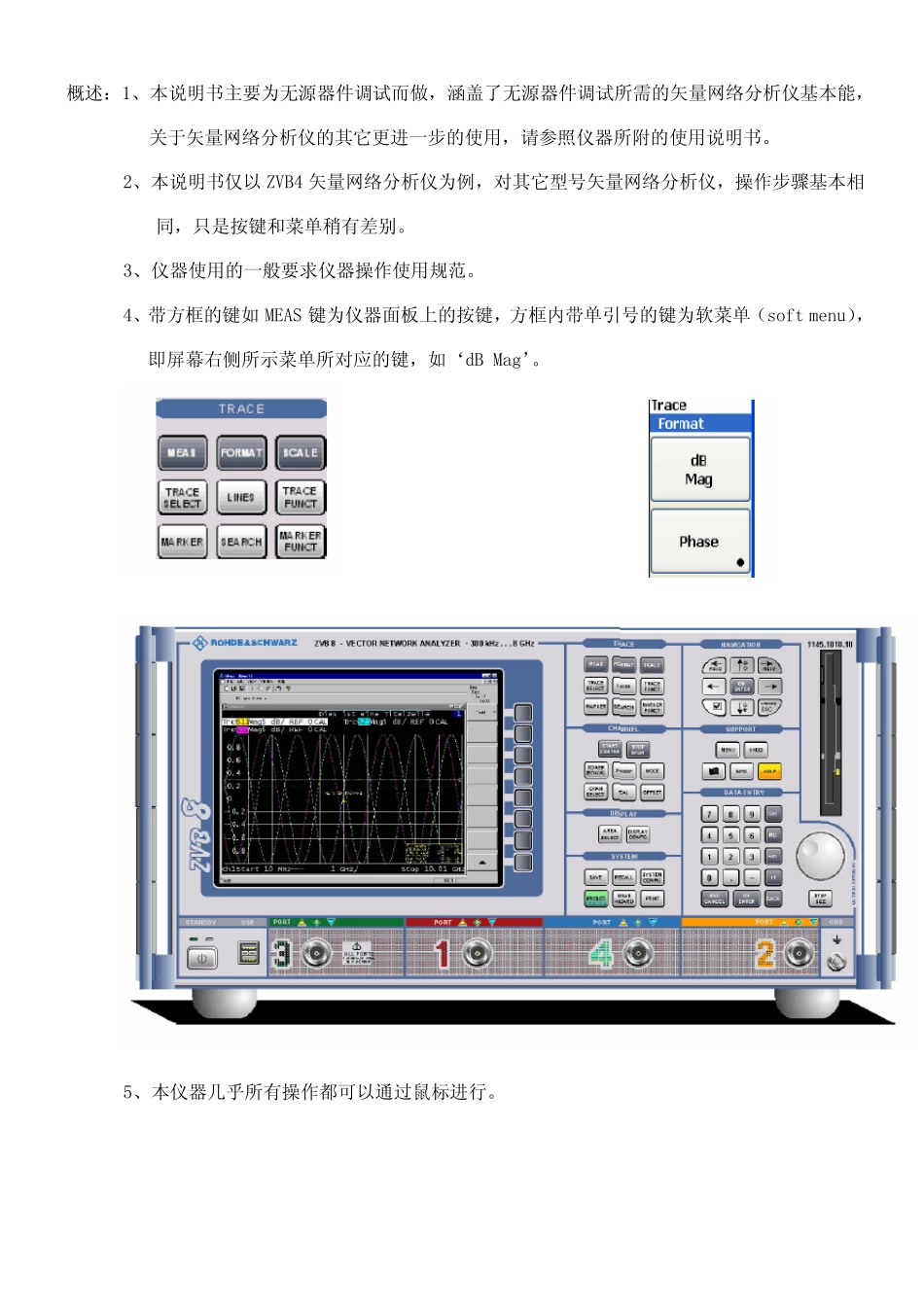 ZVB4矢量网络分析仪操作指导书_第3页