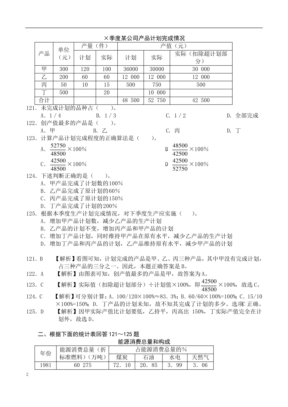 [2018年国考]资料分析题库(含解析)_第2页