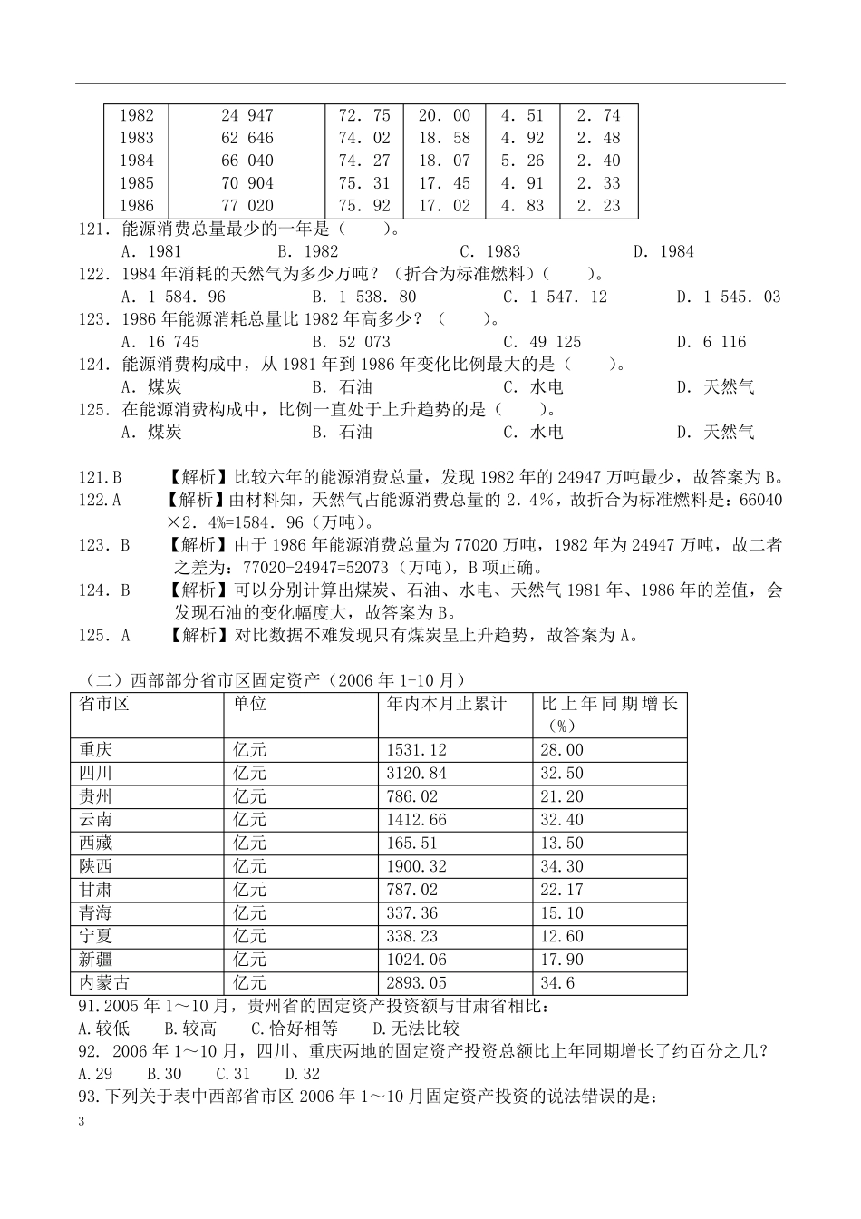 [2018年国考]资料分析题库(含解析)_第3页