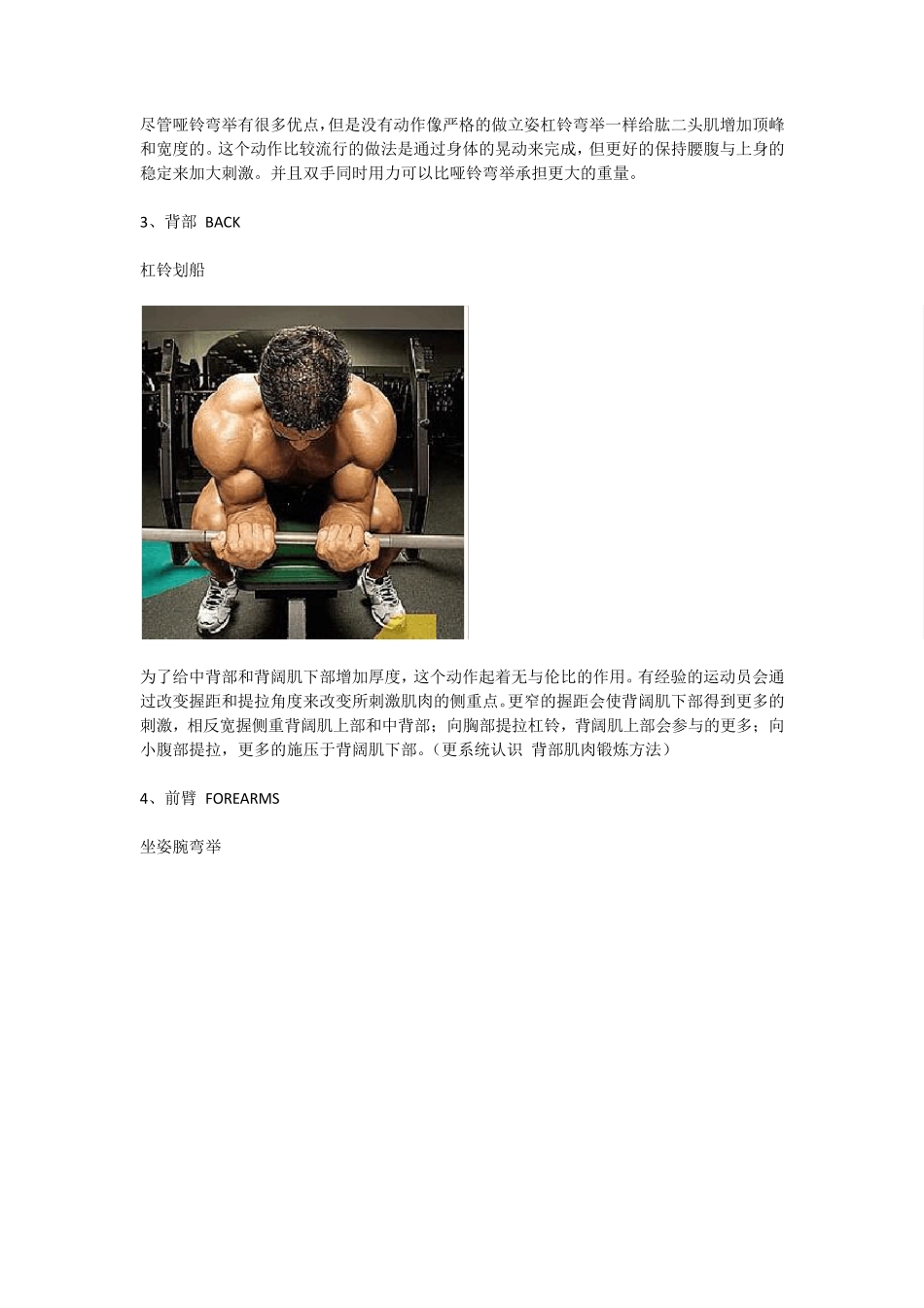 [健身计划]10个部位肌肉的10大经典锻炼动作_第2页