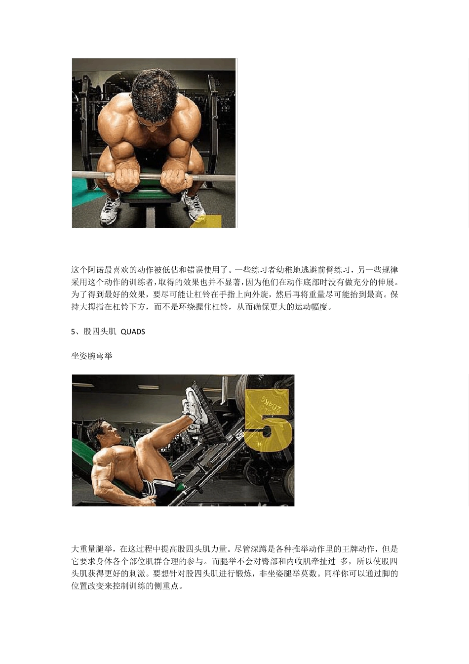 [健身计划]10个部位肌肉的10大经典锻炼动作_第3页