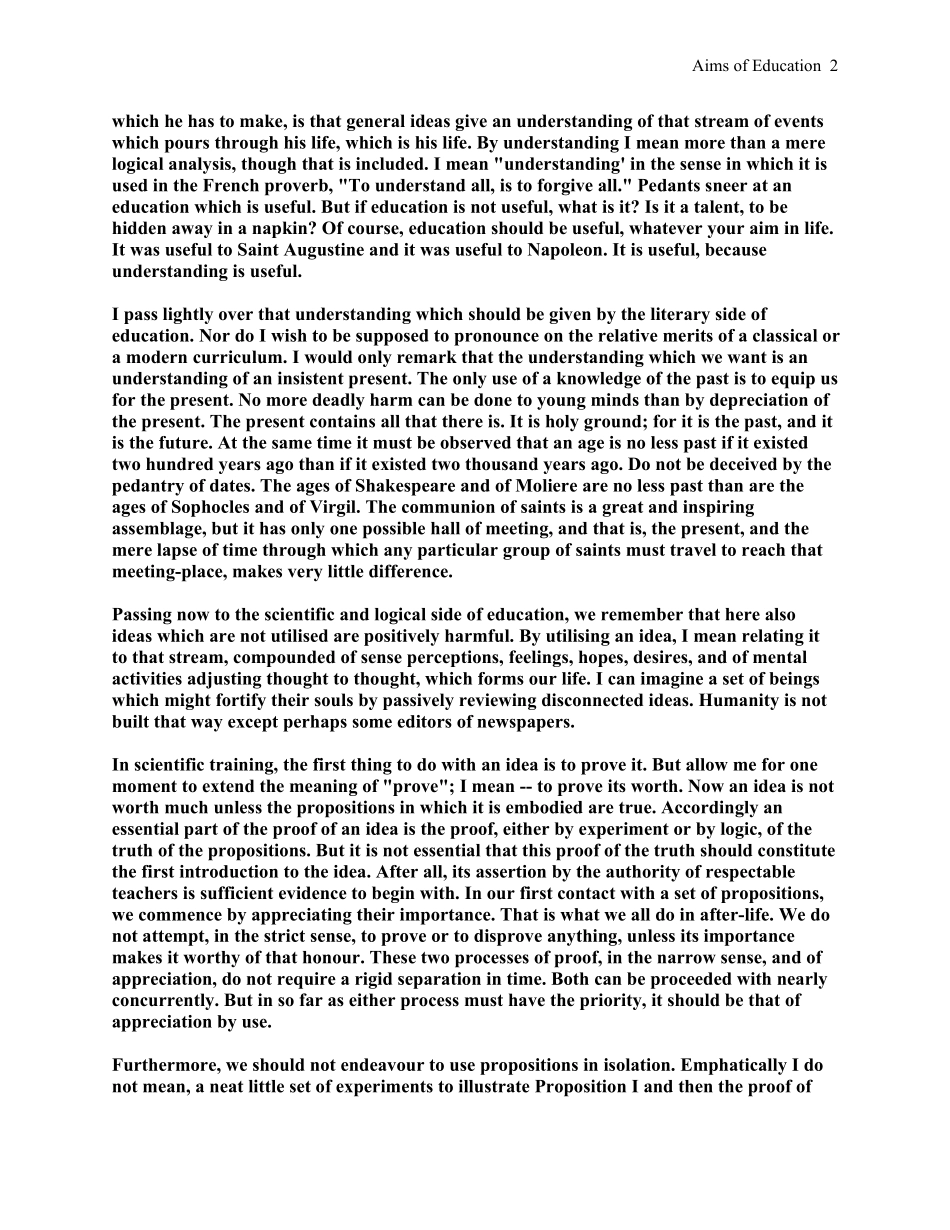 [怀特海]教育的目的_第2页
