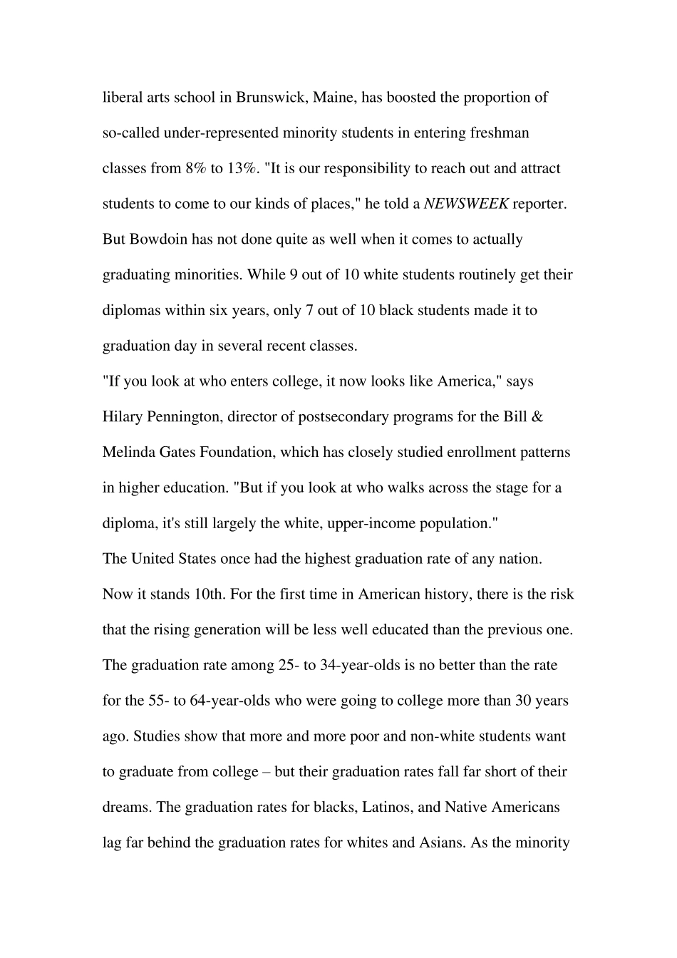 [推荐]2011年6月大学英语六级真题[word版奉献]_第2页