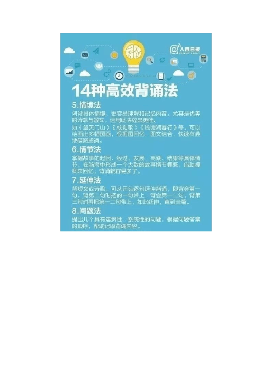 [收藏]14种高效背诵法,家长必读!_第3页