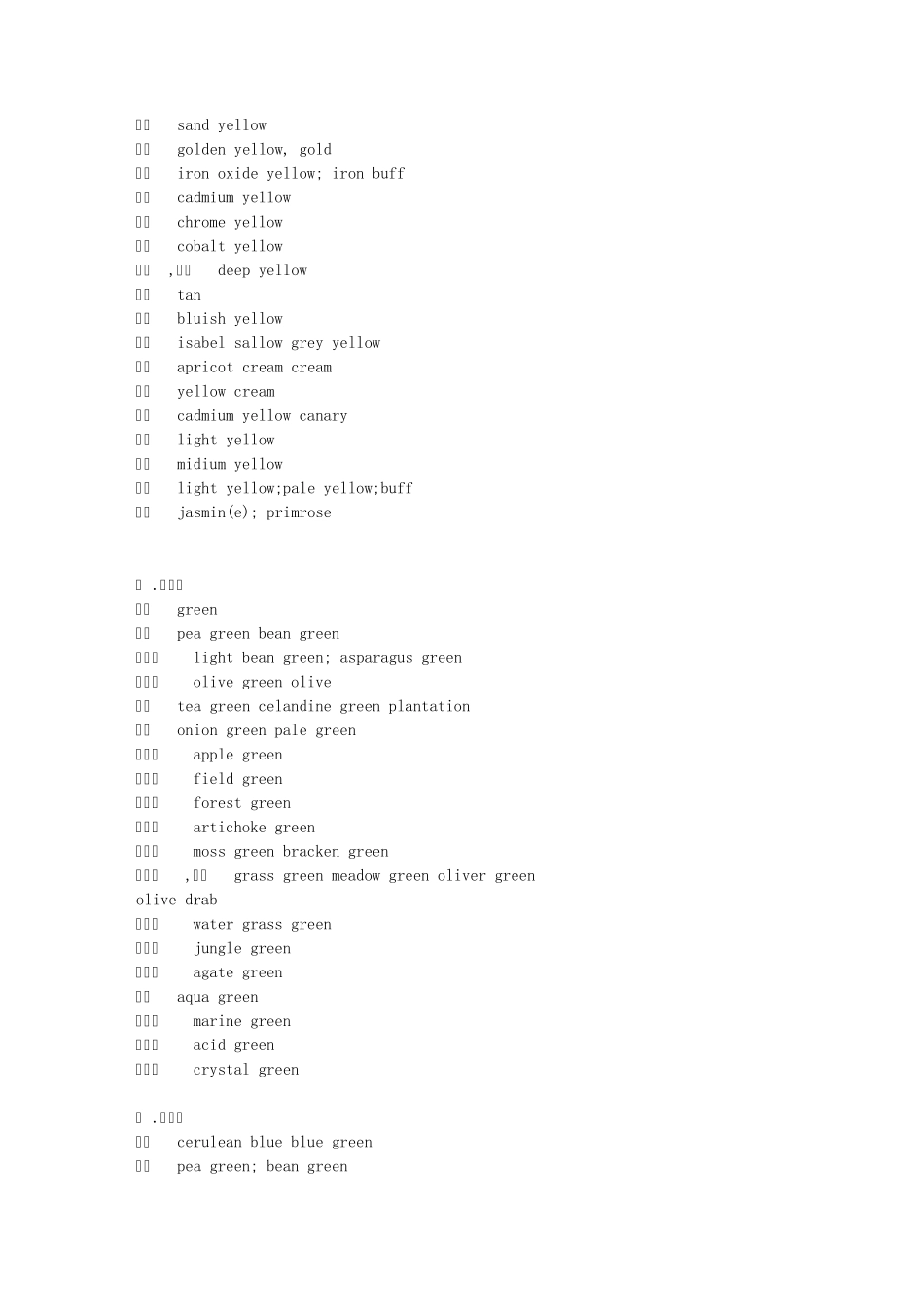 [百科]颜色名称大全文库_第3页