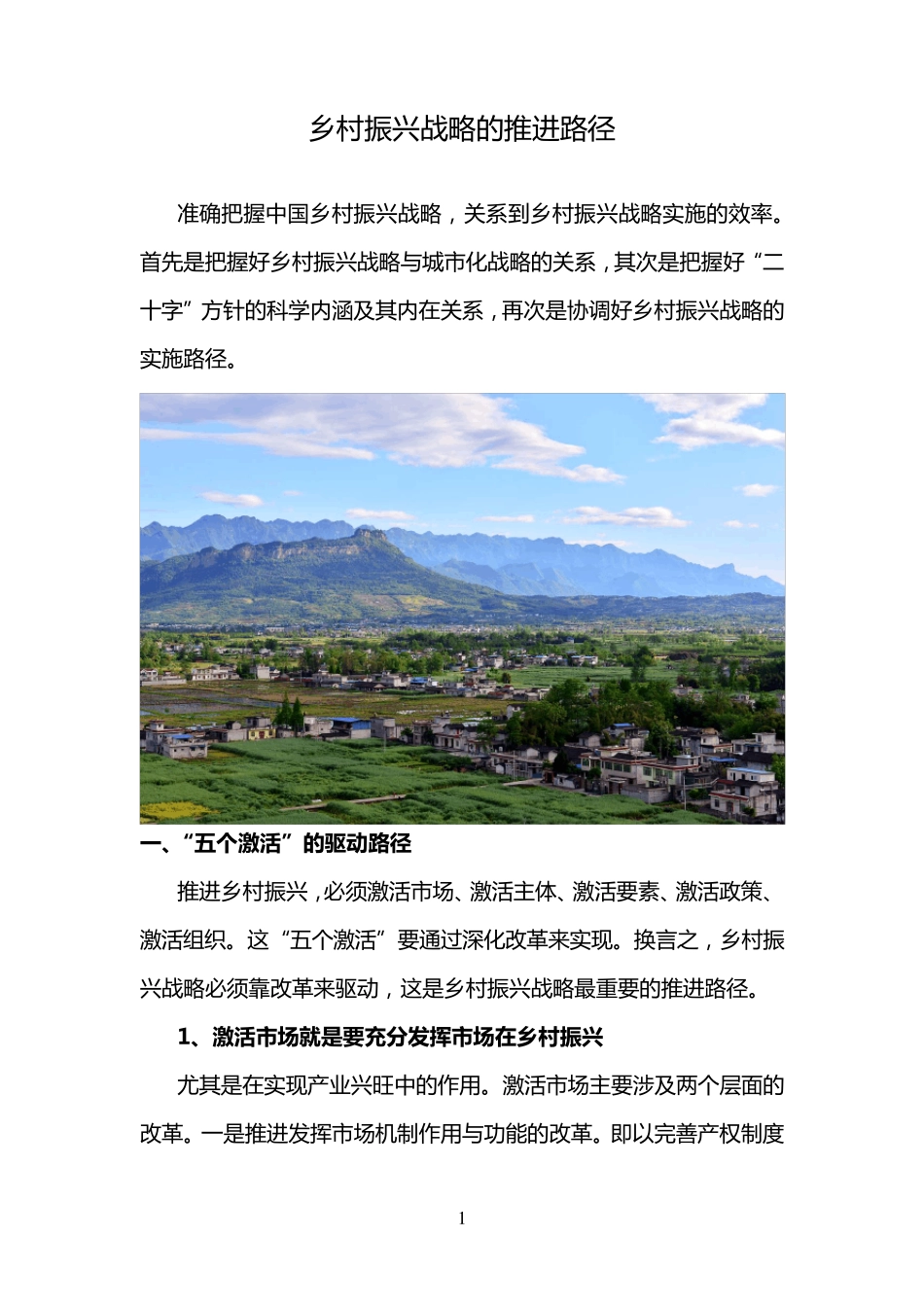 [美丽乡村]乡村振兴战略的推进路径_第2页