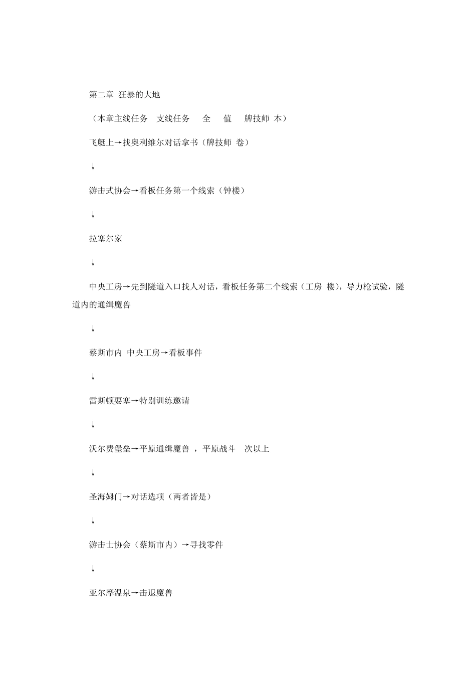 [英雄传说：空之轨迹SC]中文版攻略+全BP_第3页