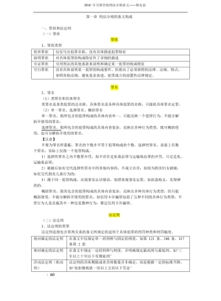 [讲义]2016年万国超级精讲班刑法分则韩友谊讲义