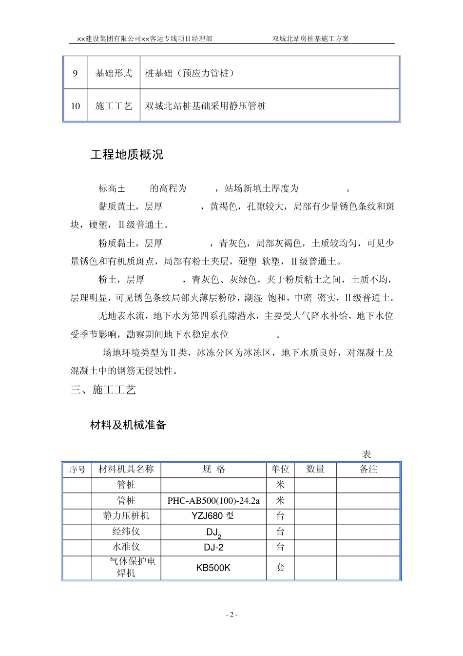 ××静压管桩施工方案(PHC),新技术_第3页