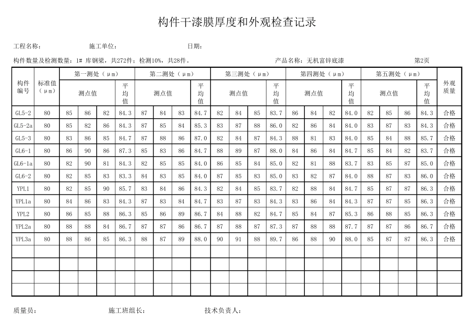 ——漆膜厚度记录_第3页
