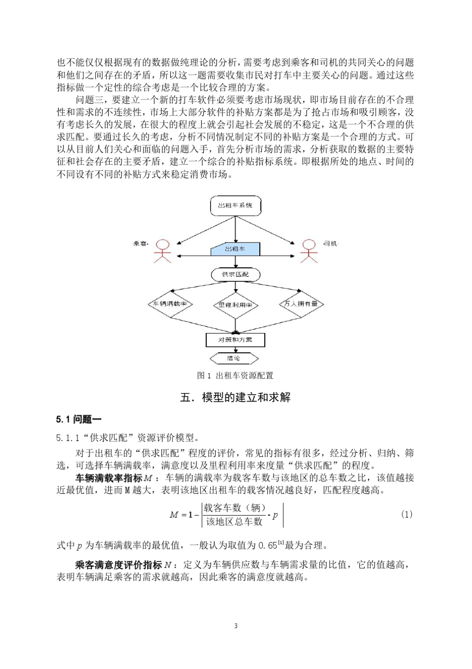 “互联网+”时代的出租车资源配置_第3页