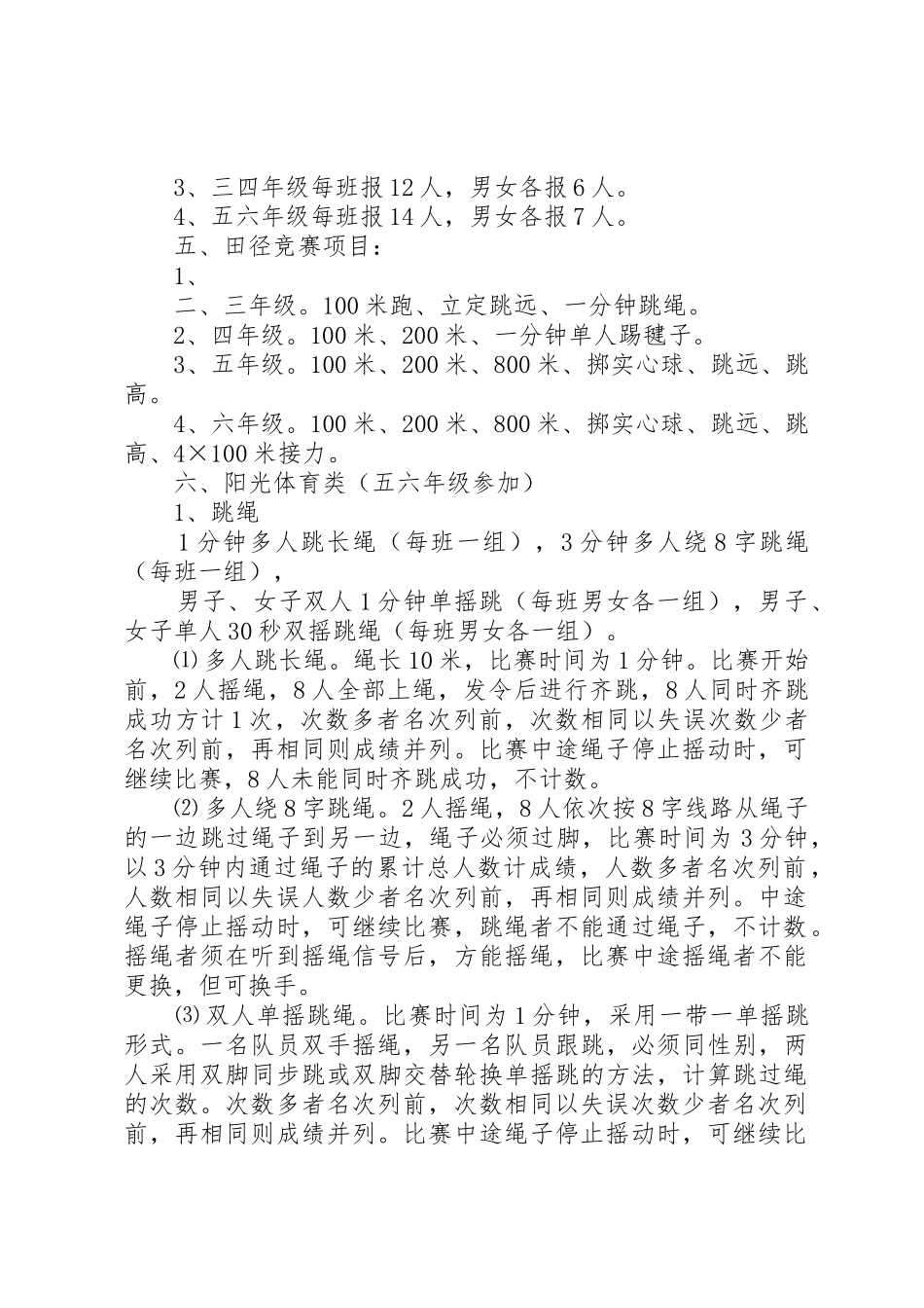 20XX年春季运动会秩序册(打印)_第2页