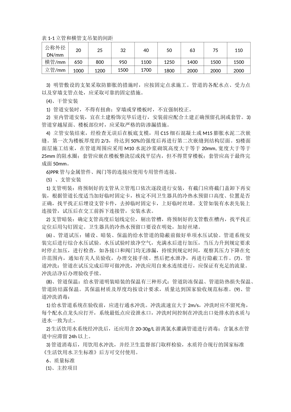 室内给排水施工工艺_第2页