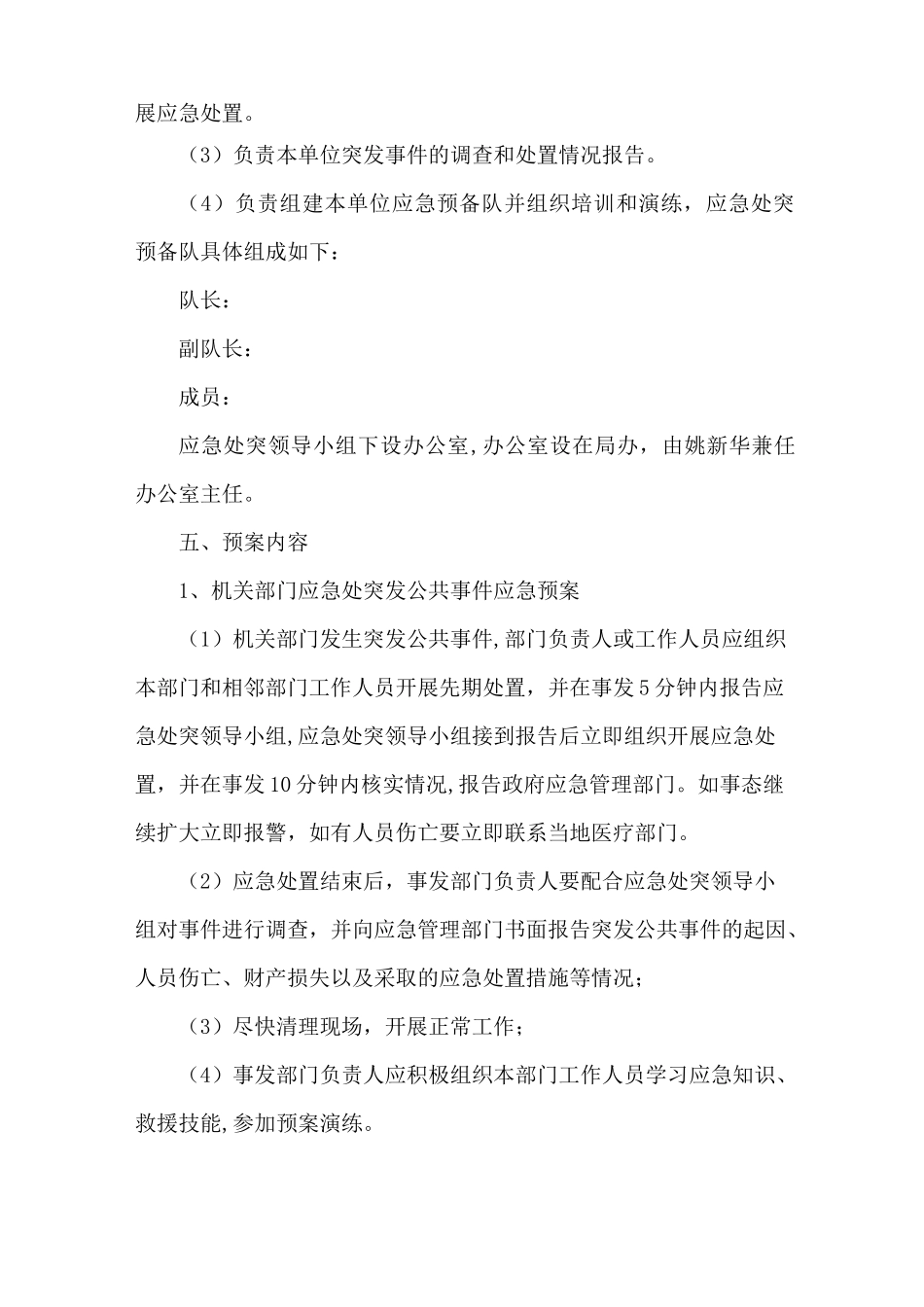 XX应急处突预案_第2页