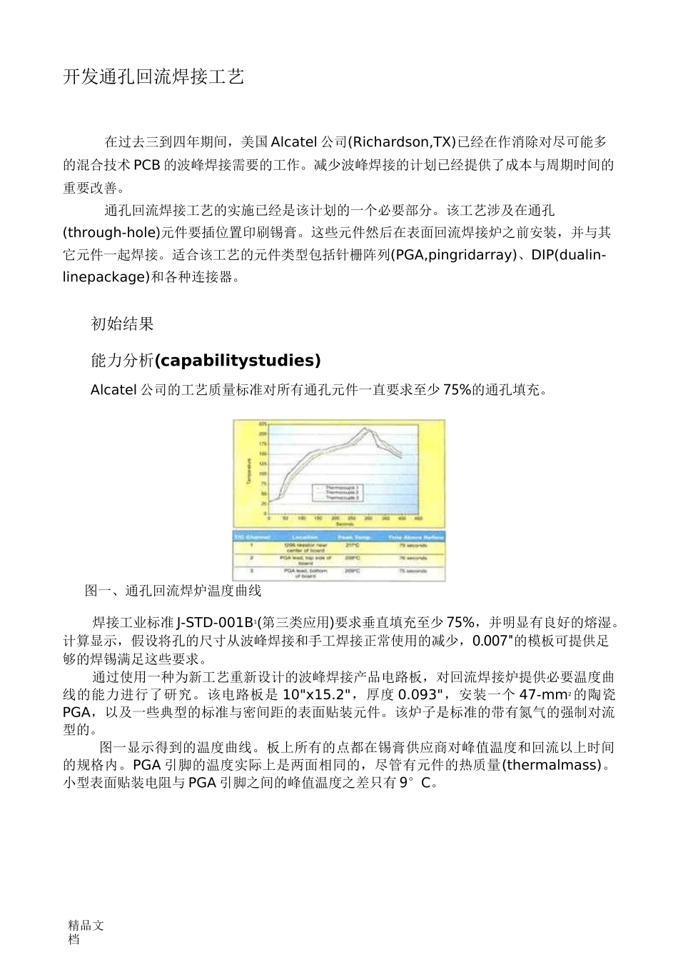 通孔回流焊接工艺_第1页