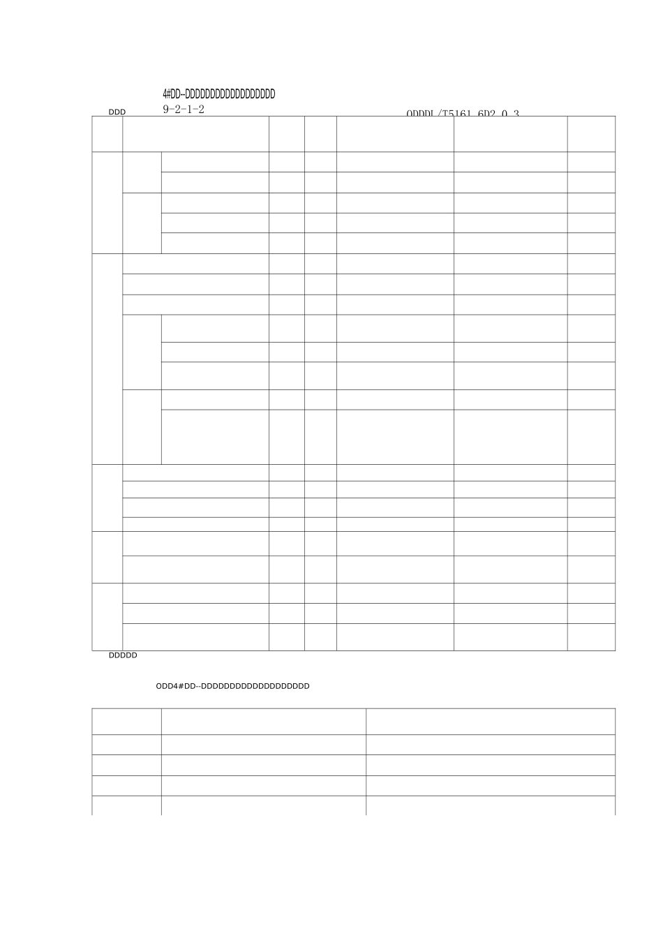 光缆敷设评定表_第2页