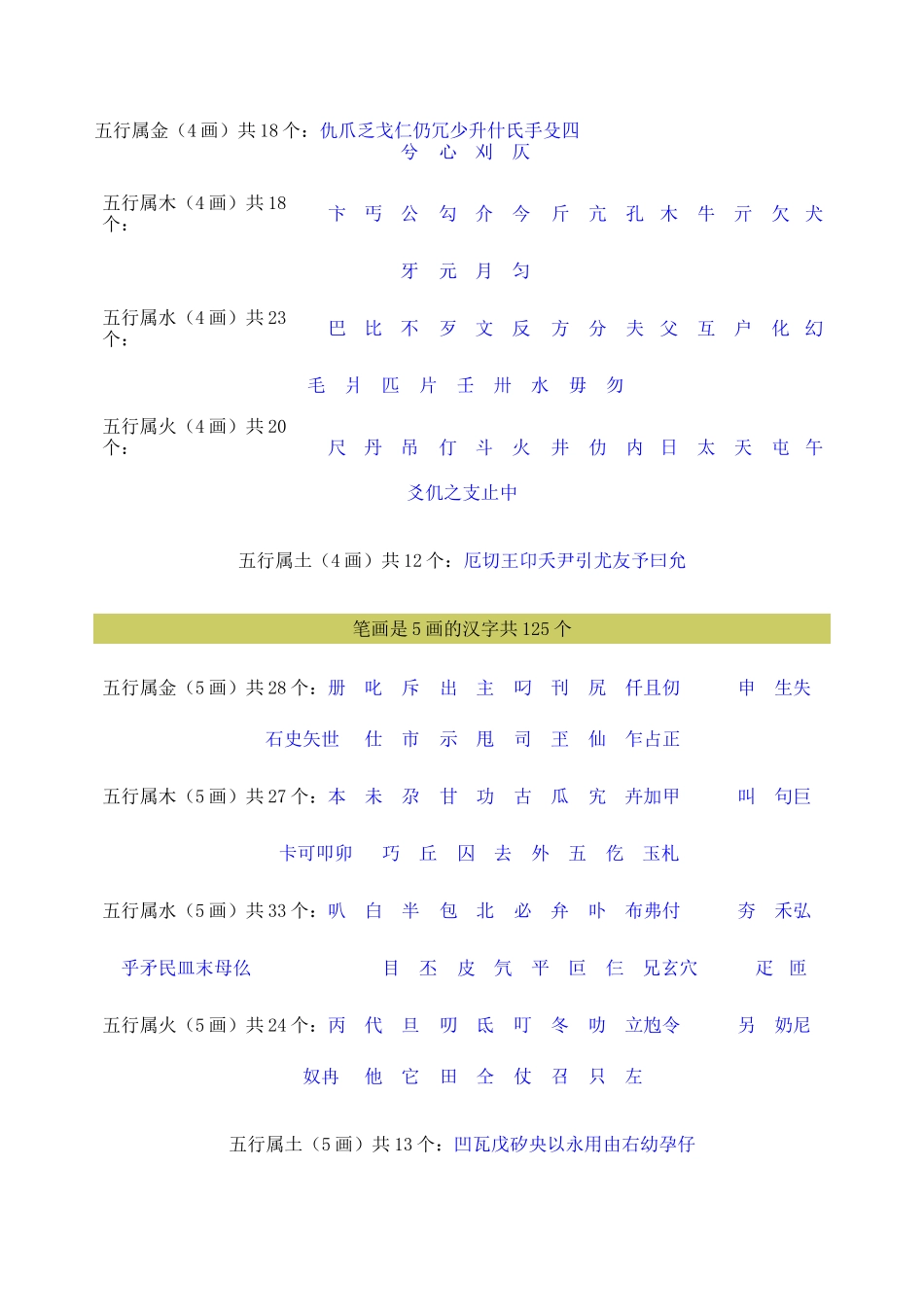 康熙字典繁体字笔画五行-_第2页