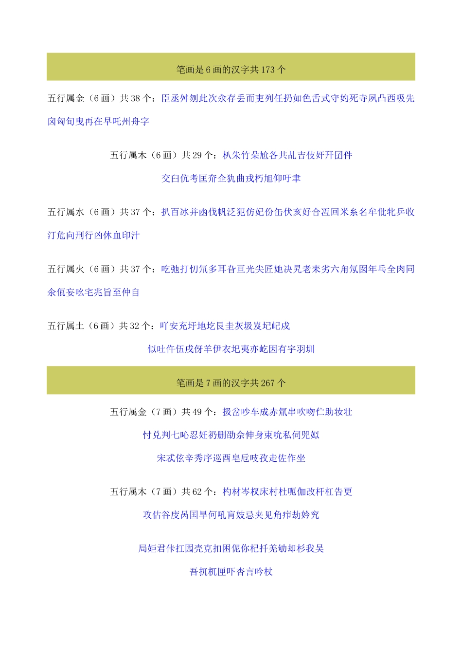 康熙字典繁体字笔画五行-_第3页