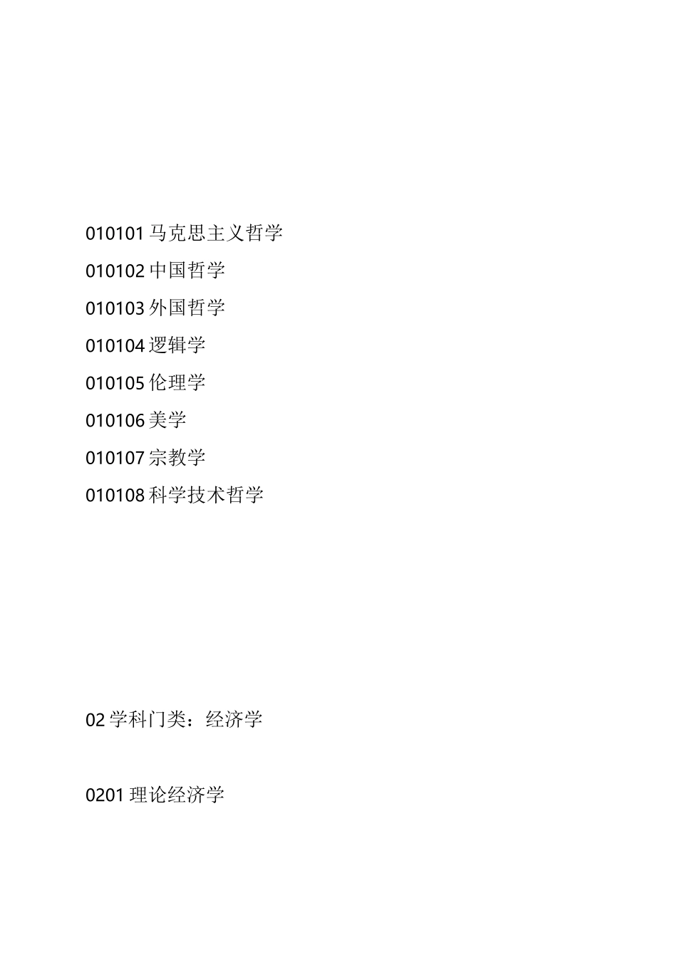 硕士博士学科及专业目录_第3页